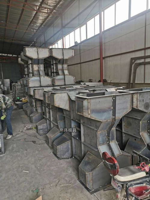 煙臺填海圍堤四腳空心方塊模具與混凝土預制消浪塊模具生產商 京偉機械設備的研發與應用